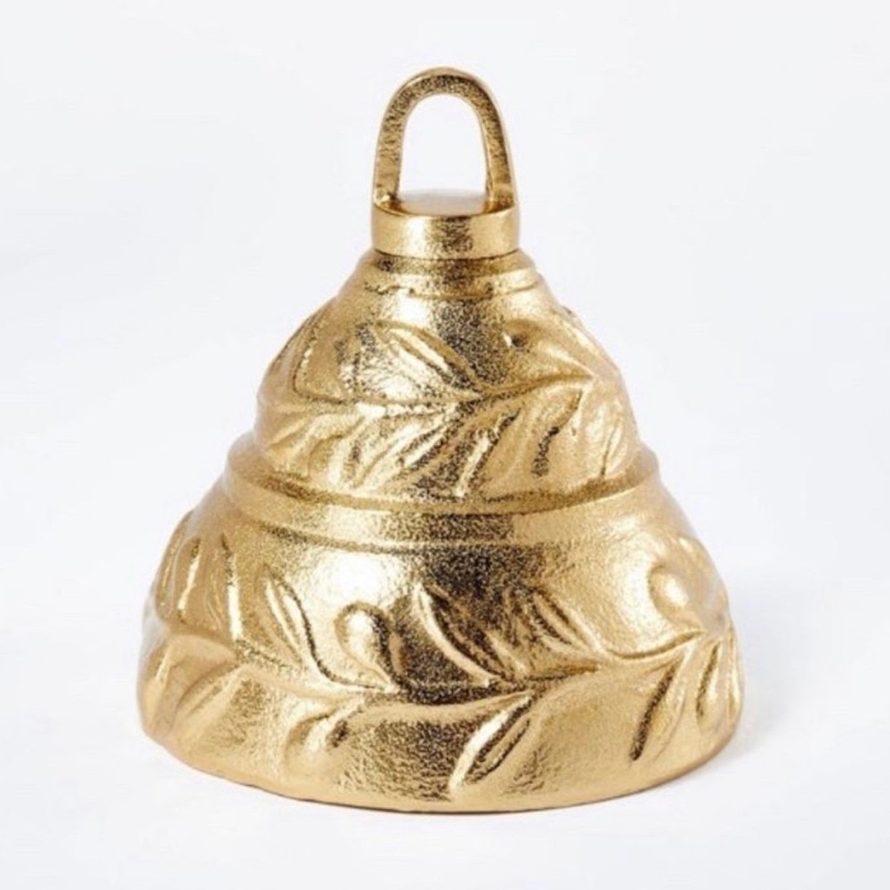 Cast Brass Bell Figure - Threshold designed with Studio McGee